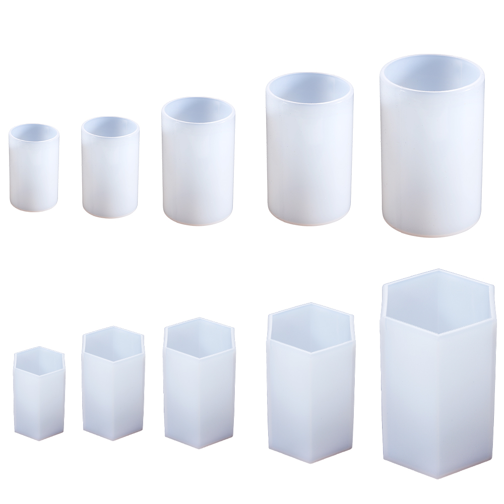Serving Tray Mold - Moule cylindrique en Silicone, résine époxy