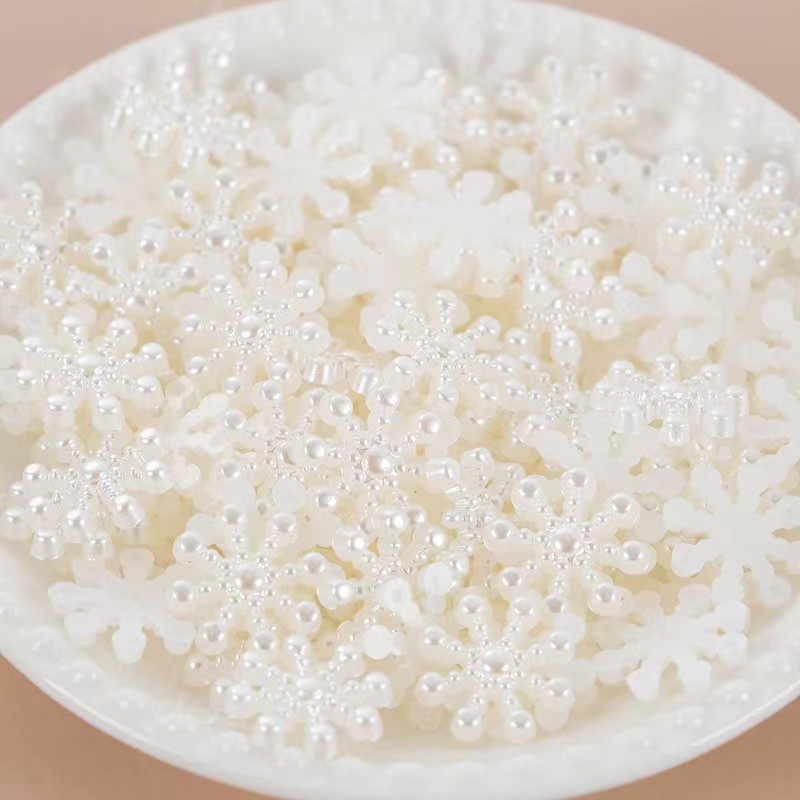 Resin Craft Ideas - 100 morceaux de flocons de neige