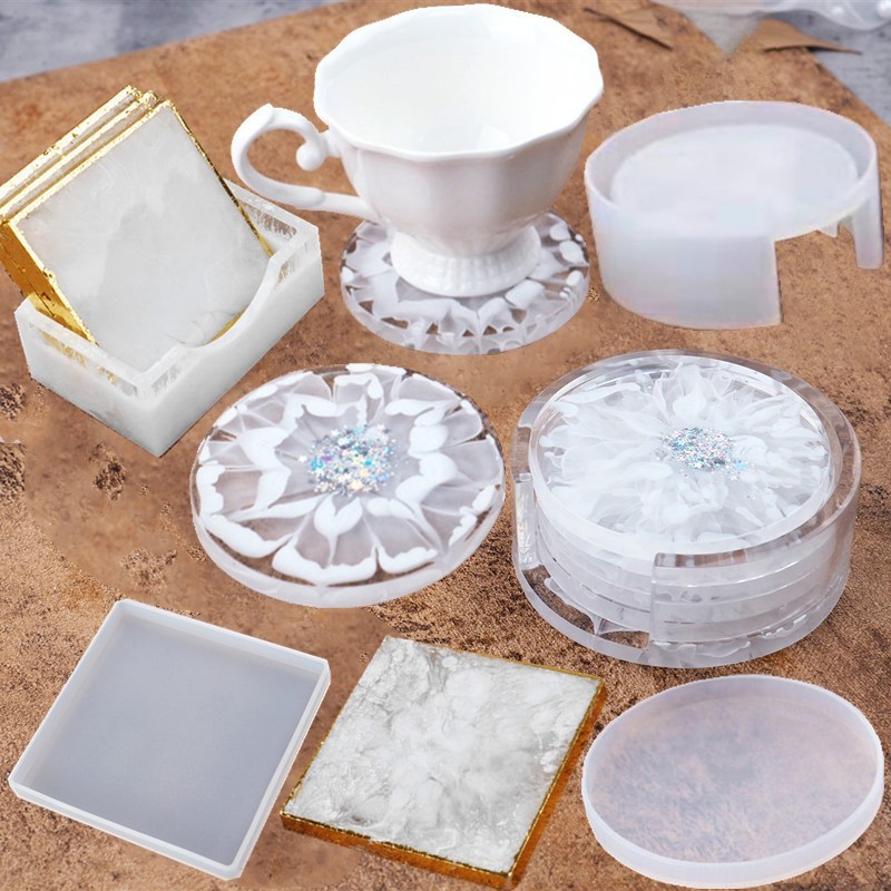 Serving Tray Mold - SNASAN Moule en silicone pour sous-verre,