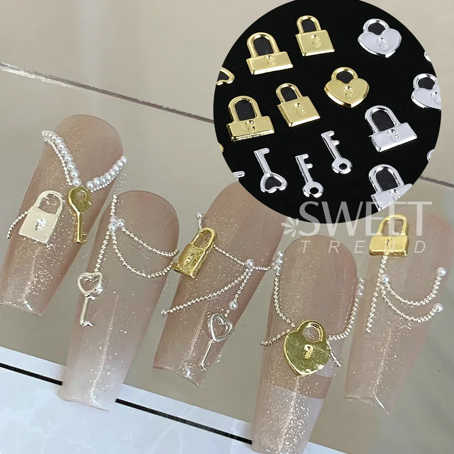 Clé de verrouillage en métal o - Gold Foil Flakes avis et prix