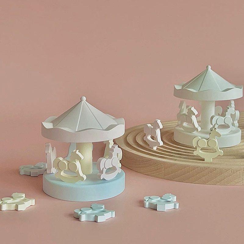 Pot de stockage de carrousel,  - Coaster Mold Round avis et prix