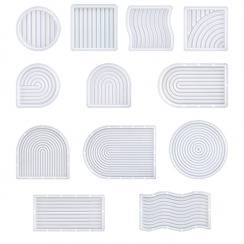 Moule de plateau ondulé rayé p - Silicone Mold Tray avis et prix