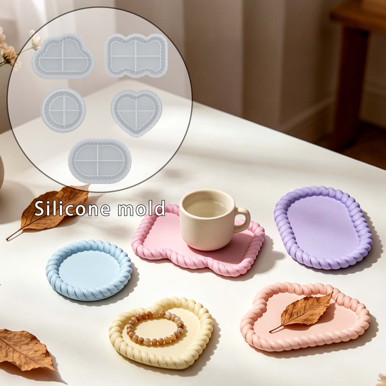 Une variété d'ensembles de sou - Serving Tray Mold avis et prix