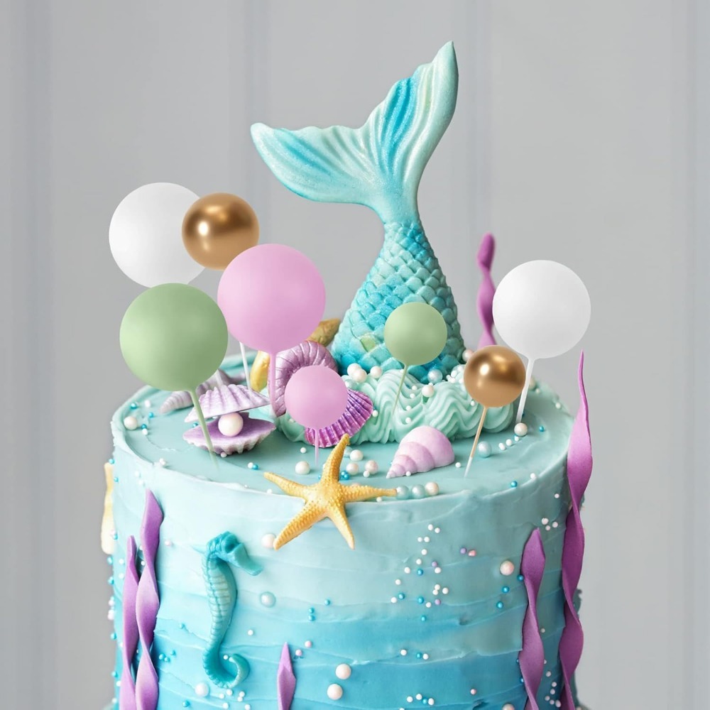 20 pièces, boules de gâteau d' - Gold Foil Flakes avis et prix